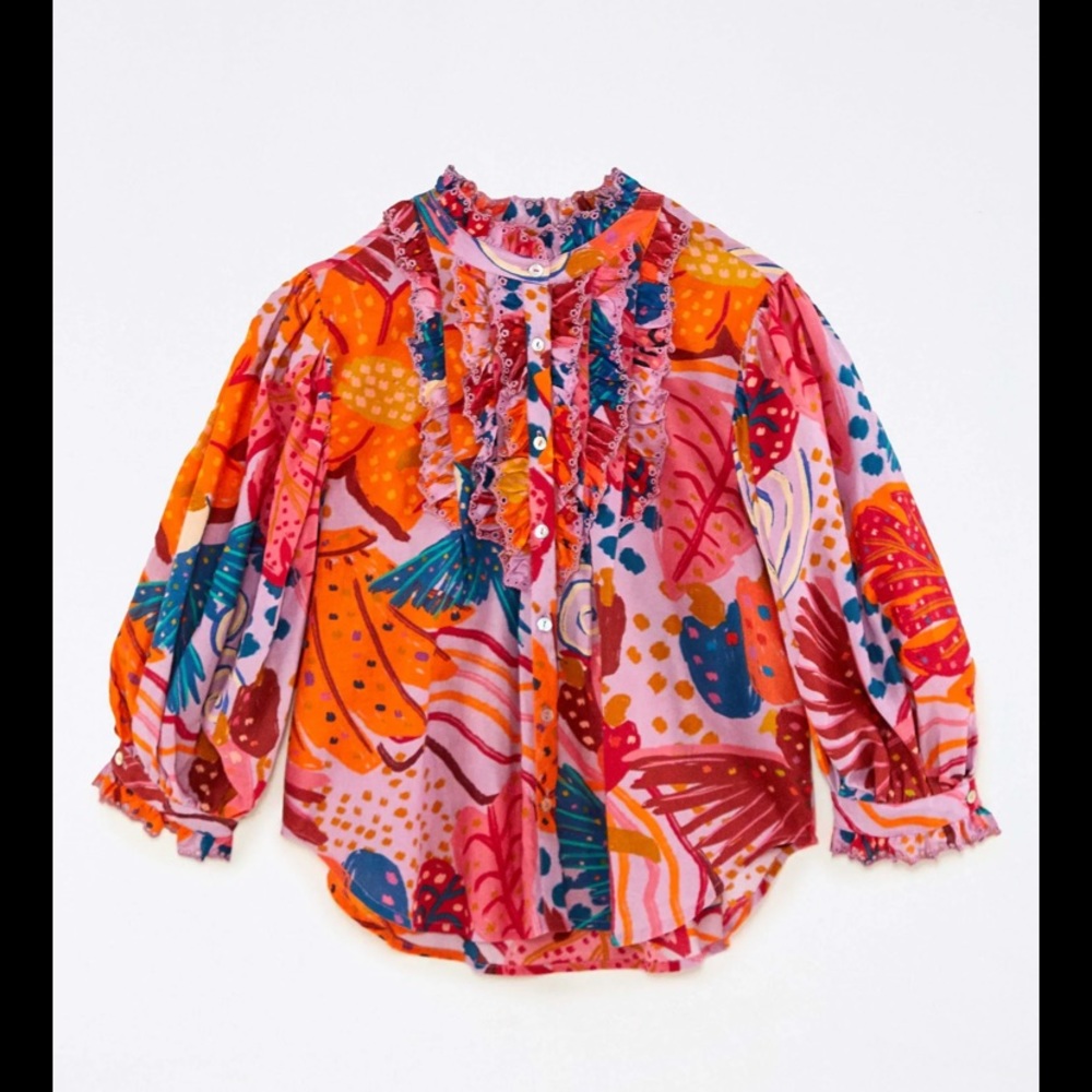 Fun Farm Rio blouse, almost new